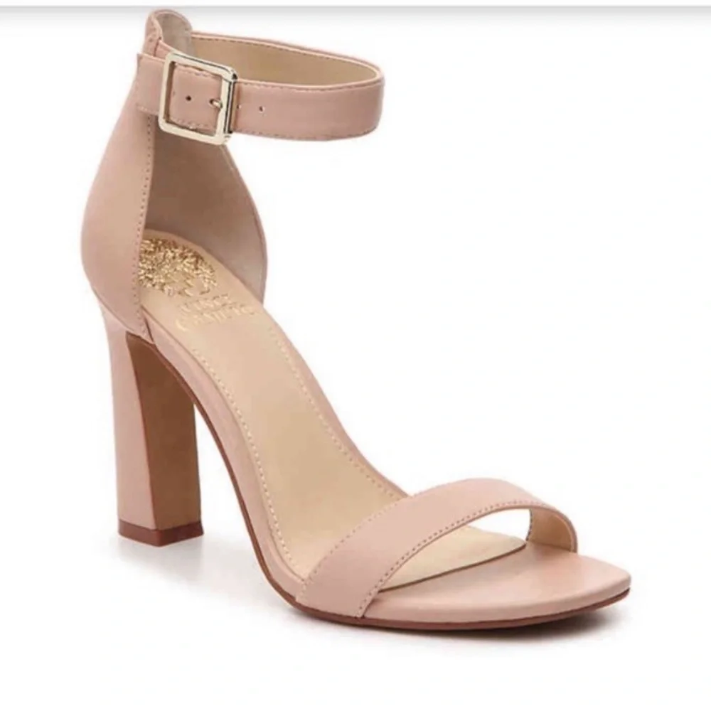 Euc Vince Camuto Acelyn Tan blush Sandal - Picture 1 of 10